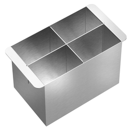 Escorredor Talheres Cuba Dupla Bistrô 20x11 Escovado