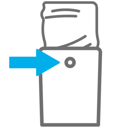 Lixeira Piso DocolFlat 20L (10L+10L)​