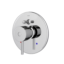 Acabamento monocomando para banheira e chuveiro 1/2" Monet