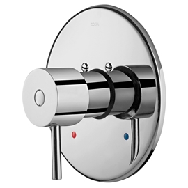 Acabamento monocomando para chuveiro e ducha higiência alta pressão 1/2" Monet cromado