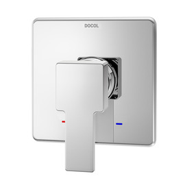 Acabamento monocomando para chuveiro e ducha higiênica alta pressão 1/2"" Edge