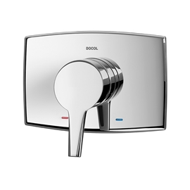 Acabamento monocomando para ducha higiênica 1/2" Nexus cromado