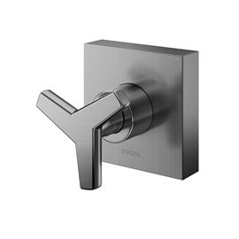 Acabamento para registro base Deca 1.1/4" e 1.1/2" DocolCity grafite escovado