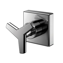 Acabamento para registro base Deca 1/2", 3/4" e 1" DocolCity grafite polido