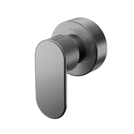 Acabamento para registro base Deca 1/2", 3/4" e 1" Docol Kaila grafite escovado