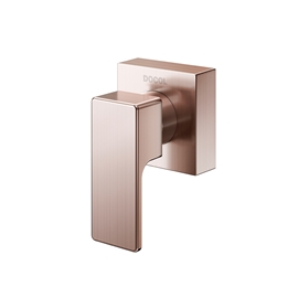 Acabamento para registro base Deca 1/2", 3/4" e 1" Edge cobre escovado