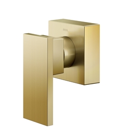 Acabamento para registro base Deca 3/4" New Edge ouro escovado