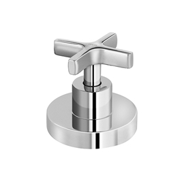 Acabamento para registro base Fabrimar 1" Invicta cromado