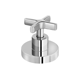 Acabamento para registro base Fabrimar 1/2" e 3/4" Invicta cromado