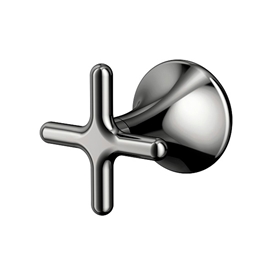 Acabamento para registro base Fabrimar 1/2", 3/4" e 1" Liss grafite polido