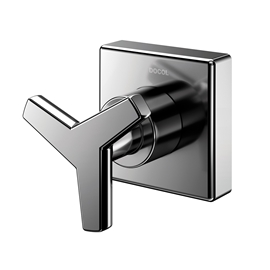 Acabamento para registro DocolBase 1/2", 3/4" e 1" DocolCity grafite polido