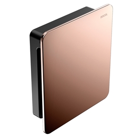 Acabamento para válvula de descarga de parede DocolFlat cobre polido