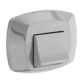 Acabamento para Válvula de Descarga Especial Cinza-pérola