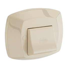 Acabamento para válvula de descarga Especial bege