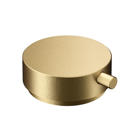 Acionamento de torneira para lavatório Conexões Espontâneas ouro jateado