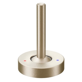 Acionamento monocomando de mesa para lavatório Conexões Espontâneas níquel jateado