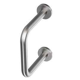 Barra de apoio fixa em U 25 x 24 cm