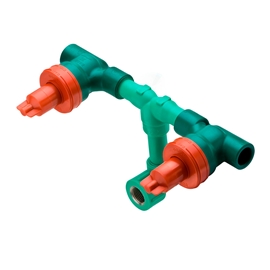 Base misturadora baseTec PPR ducha higiênica 20 mm