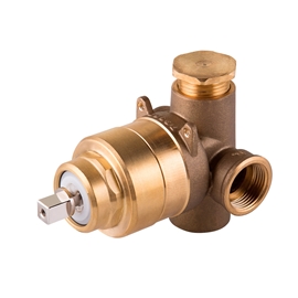 Base monocomando para banheira ou chuveiro baixa pressão