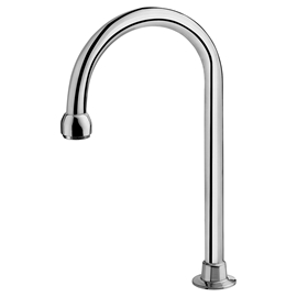 Bica alta hospitalar de mesa para lavatório DocolMatic cromado