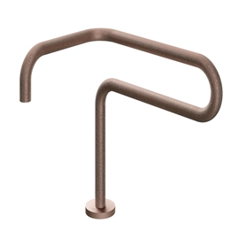 Bica de mesa para lavatório Conexões Espontâneas cobre jateado