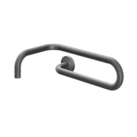 Bica de parede para lavatório Conexões Espontâneas grafite jateado