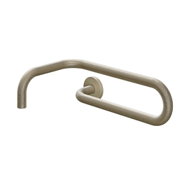 Bica de parede para lavatório Conexões Espontâneas níquel jateado