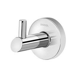 Cabide de parede para lavatório DocolHope cromado