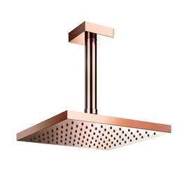 Chuveiro Q200 de teto DocolHeaven cobre polido