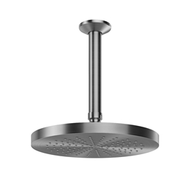 Chuveiro R200 de teto DocolEden grafite escovado