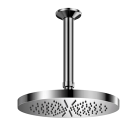 Chuveiro 200 de teto DocolEden grafite polido