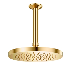 Chuveiro 200 de teto DocolEden ouro polido