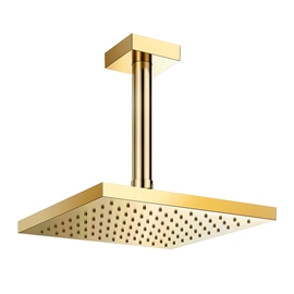 Chuveiro Q200 de teto DocolHeaven ouro polido