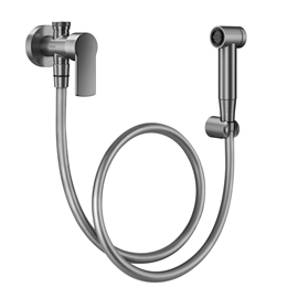 Ducha higiênica com registro e derivação 1/2" Argon grafite escovado