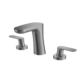 Misturador bica baixa de mesa para lavatório DocolKaila grafite escovado