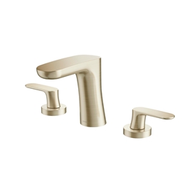 Misturador bica baixa mesa para lavatório DocolKaila níquel escovado