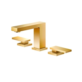 Misturador para banheiro New Edge ouro escovado