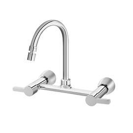 Misturador bica alta de parede para cozinha 1/2'' Chess cromado