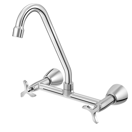 Misturador para cozinha de parede bica alta Nova Pertutti