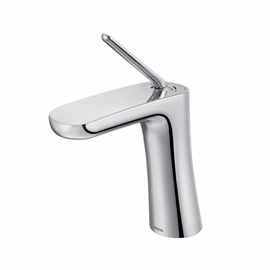 Monocomando bica baixa de mesa para lavatório DocolKaila cromado