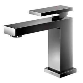 Monocomando para banheiro New Edge grafite polido