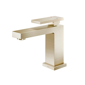 Monocomando para banheiro New Edge níquel escovado