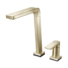 Monocomando para cozinha Bistrô Tech níquel escovado