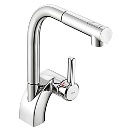 Monocomando de mesa para cozinha DocolMassima cromado