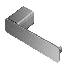 Papeleira de parede DocolFlat grafite escovado