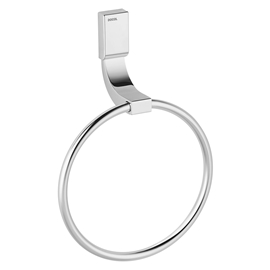 Porta-toalhas argola de parede para lavatório Top cromado
