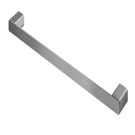 Porta-toalhas bastão 676 mm DocolFlat grafite escovado