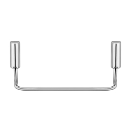 Porta-toalhas rosto para lavatório DocolIdea cromado