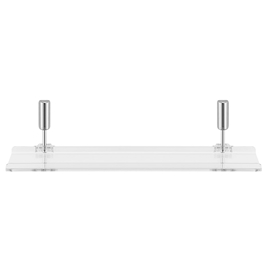 Prateleira de parede para lavatório DocolIdea cromado