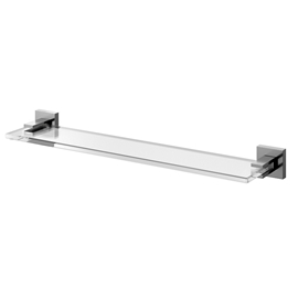 Prateleira Square grafite polido